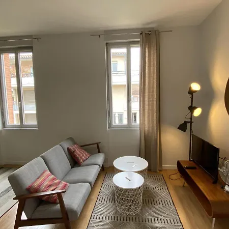 Apartament Le Saint-aubin - Elegant T2 Proche Ramblas Tuluza