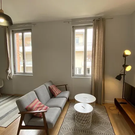Le Saint-aubin - Elegant T2 Proche Ramblas דירה *